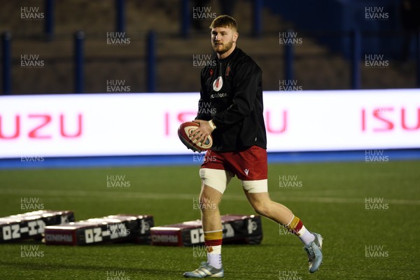 140325 - Wales U20 v England U20 - Six Nations Chamionship - Evan Minto of Wales U20s