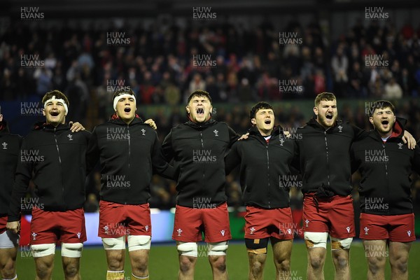 140325 - Wales U20 v England U20 - Six Nations Chamionship - Wales Anthem