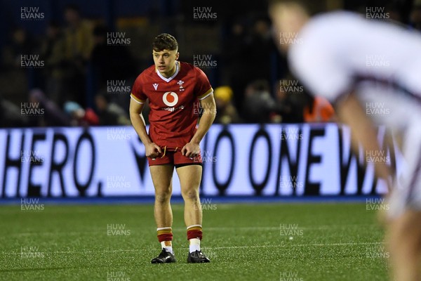 140325 - Wales U20 v England U20 - Six Nations Chamionship - Jack Woods of Wales U20s