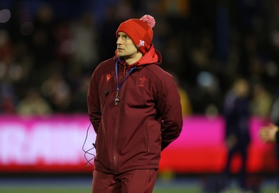 140226 - Wales U20s v France U20s - U20s Six Nations Championship - Wales Head Coach Richard Whiffin 