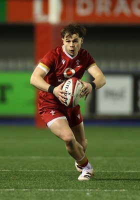 140226 - Wales U20s v France U20s - U20s Six Nations Championship - Carwyn Leggatt-Jones of Wales 