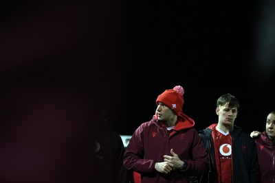 140226 - Wales U20s v France U20s - U20s Six Nations Championship - Wales Head Coach Richard Whiffin 