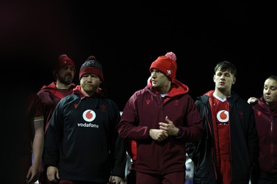 140226 - Wales U20s v France U20s - U20s Six Nations Championship - Wales Head Coach Richard Whiffin 