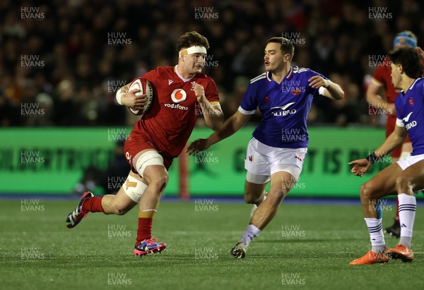 140226 - Wales U20s v France U20s - U20s Six Nations Championship - Deian Gwynne of Wales 