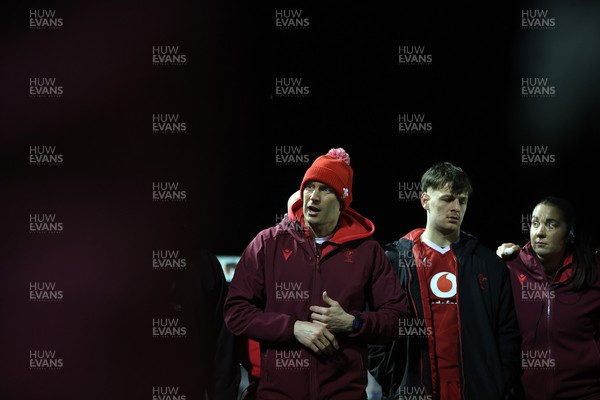 140226 - Wales U20s v France U20s - U20s Six Nations Championship - Wales Head Coach Richard Whiffin 