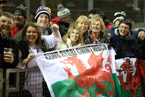030223 - Wales U20s v Ireland U20s - U20s 6 Nations Championship - Fans at full time