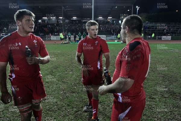 130315 - Wales U20s v Ireland U20s - RBS 6 Nations - Wales celebrates the victory