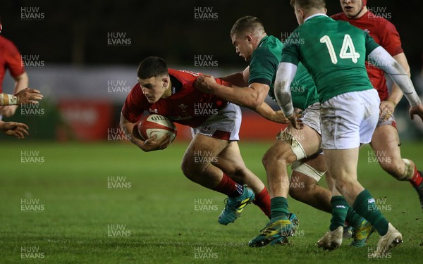150319 - Wales U20s v Ireland U20s - U20s 6 Nations Championship - Will Griffiths of Wales