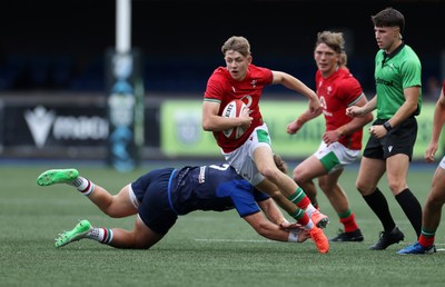 130625 - Wales U20s v Italy U20s - Friendly - Harri Ford of Wales 