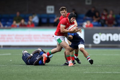 130625 - Wales U20s v Italy U20s - Friendly - Osian Darwin-Lewis of Wales 