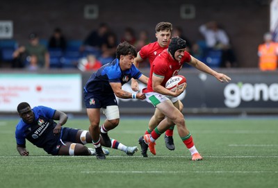 130625 - Wales U20s v Italy U20s - Friendly - Osian Darwin-Lewis of Wales 