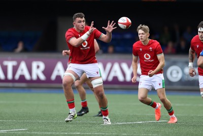 130625 - Wales U20s v Italy U20s - Friendly - Luke Evans of Wales 