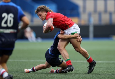 130625 - Wales U20s v Italy U20s - Friendly - Aidan Boshoff of Wales 