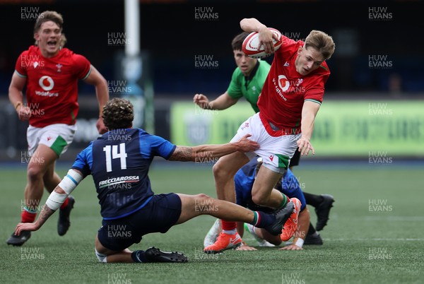 130625 - Wales U20s v Italy U20s - Friendly - Harri Ford of Wales 