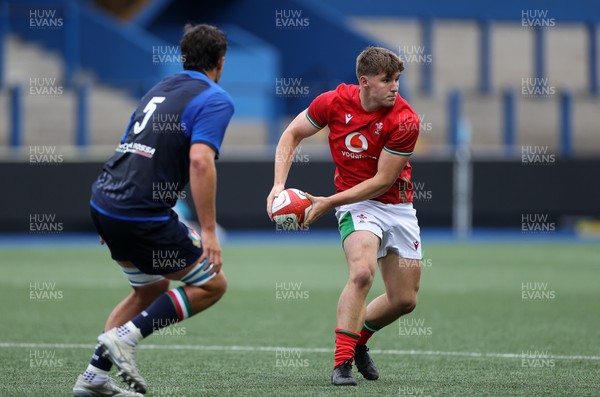 130625 - Wales U20s v Italy U20s - Friendly - Steffan Emanuel of Wales 