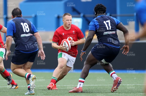 130625 - Wales U20s v Italy U20s - Friendly - Ioan Emanuel of Wales 