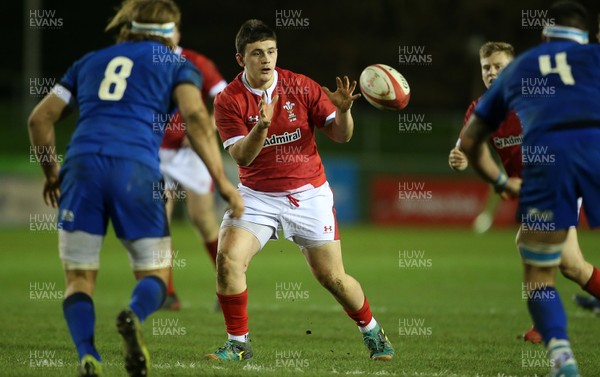 310120 - Wales U20s v Italy U20s - U20s 6 Nations Championship - Will Griffiths of Wales