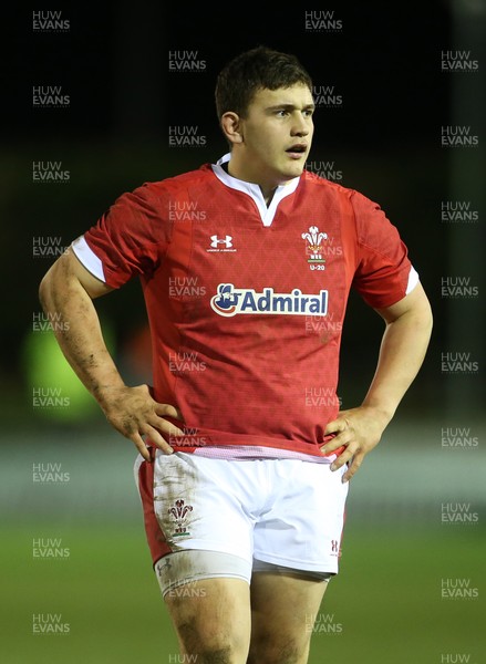 310120 - Wales U20s v Italy U20s - U20s 6 Nations Championship - Will Griffiths of Wales
