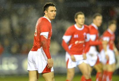 13.02.09 - Wales U20 v England U20 - Under 20 Six Nations 2009 - Wales' Kristian Phillips. 