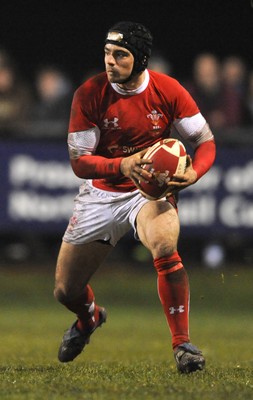 13.02.09 - Wales U20 v England U20 - Under 20 Six Nations 2009 - Wales' Adam Hughes. 