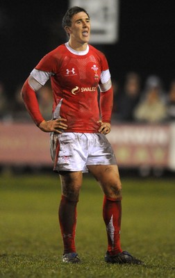 13.02.09 - Wales U20 v England U20 - Under 20 Six Nations 2009 - Wales' Ashley Beck. 