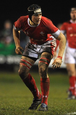 13.02.09 - Wales U20 v England U20 - Under 20 Six Nations 2009 - Wales' James King. 