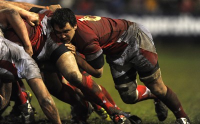 13.02.09 - Wales U20 v England U20 - Under 20 Six Nations 2009 - Wales' Jake Thomas. 
