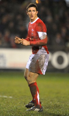 13.02.09 - Wales U20 v England U20 - Under 20 Six Nations 2009 - Wales' Ashley Beck. 