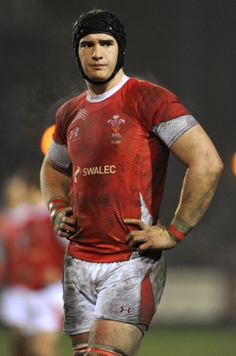 13.02.09 - Wales U20 v England U20 - Under 20 Six Nations 2009 - Wales' James Thomas. 