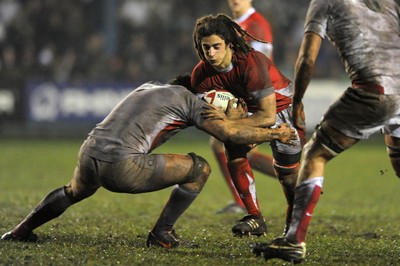 13.02.09 - Wales U20 v England U20 - Under 20 Six Nations 2009 - Wales' Josh Navidi. 