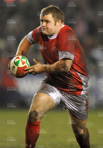 13.02.09 - Wales U20 v England U20 - Under 20 Six Nations 2009 - Wales' Scott Andrews. 