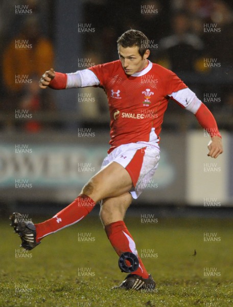 13.02.09 - Wales U20 v England U20 - Under 20 Six Nations 2009 - Wales' Jason Tovey. 