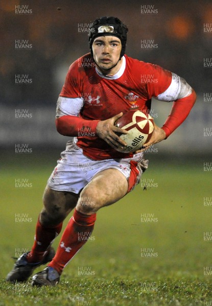 13.02.09 - Wales U20 v England U20 - Under 20 Six Nations 2009 - Wales' Adam Hughes. 