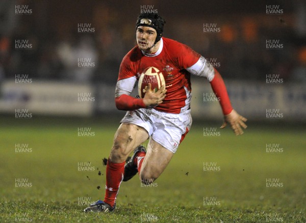 13.02.09 - Wales U20 v England U20 - Under 20 Six Nations 2009 - Wales' Adam Hughes. 