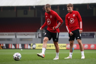 Wales U21 Football Training 151121