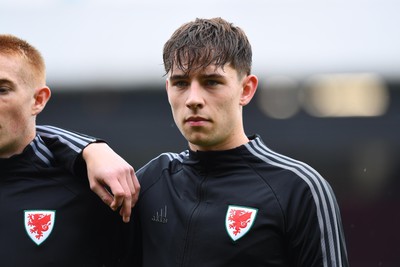 290322 - Wales U21 v Bulgaria U21 - 2023 UEFA Under 21 Euro Qualifying Round - Terrence Taylor of Wales