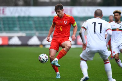 290322 - Wales U21 v Bulgaria U21 - 2023 UEFA Under 21 Euro Qualifying Round - Terrence Taylor of Wales