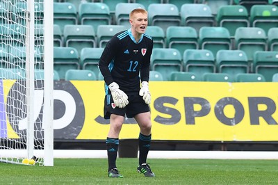290322 - Wales U21 v Bulgaria U21 - 2023 UEFA Under 21 Euro Qualifying Round - Nathan Shepperd of Wales