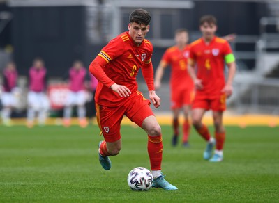 290322 - Wales U21 v Bulgaria U21 - 2023 UEFA Under 21 Euro Qualifying Round - Jack Vale of Wales