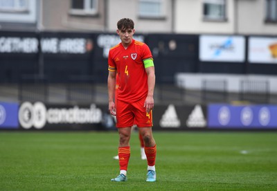 290322 - Wales U21 v Bulgaria U21 - 2023 UEFA Under 21 Euro Qualifying Round - Terrence Taylor of Wales