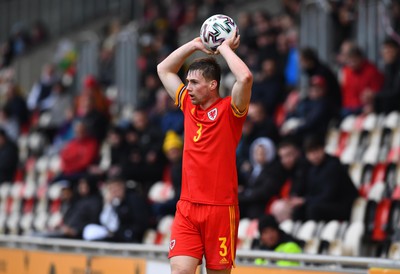 290322 - Wales U21 v Bulgaria U21 - 2023 UEFA Under 21 Euro Qualifying Round - Edward Jones of Wales