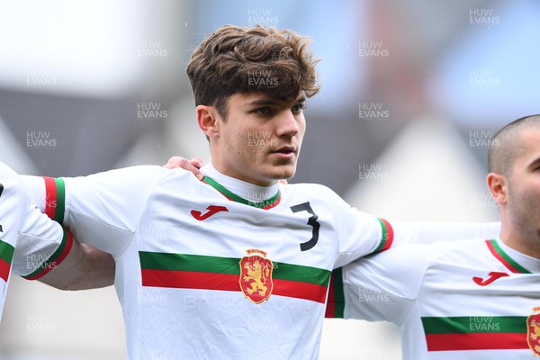 290322 - Wales U21 v Bulgaria U21 - 2023 UEFA Under 21 Euro Qualifying Round - Yoan Stoyanov of Bulgaria