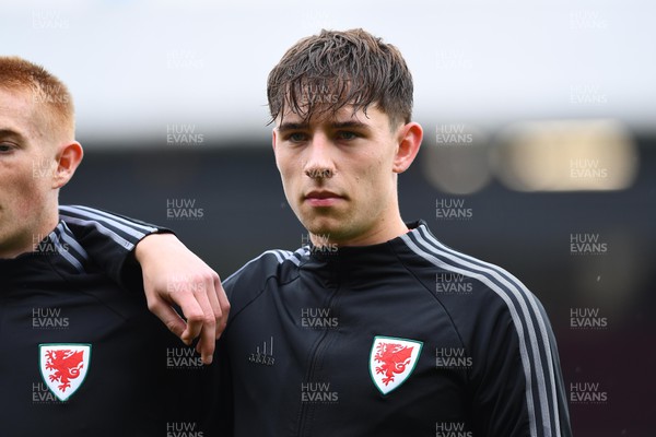 290322 - Wales U21 v Bulgaria U21 - 2023 UEFA Under 21 Euro Qualifying Round - Terrence Taylor of Wales