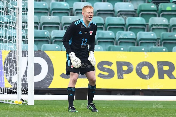 290322 - Wales U21 v Bulgaria U21 - 2023 UEFA Under 21 Euro Qualifying Round - Nathan Shepperd of Wales