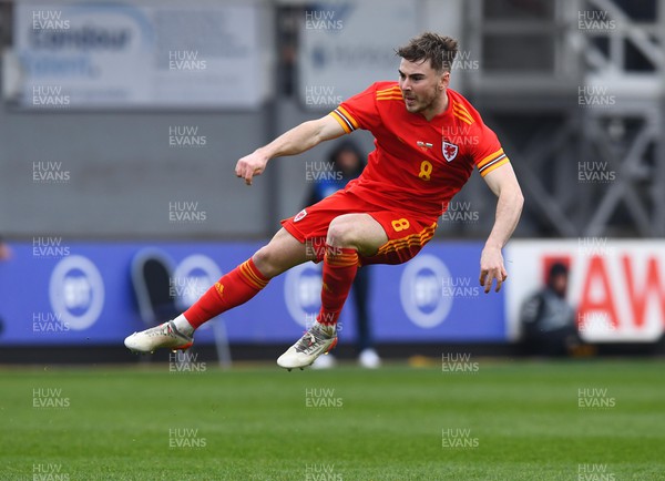 290322 - Wales U21 v Bulgaria U21 - 2023 UEFA Under 21 Euro Qualifying Round - Daniel Williams of Wales