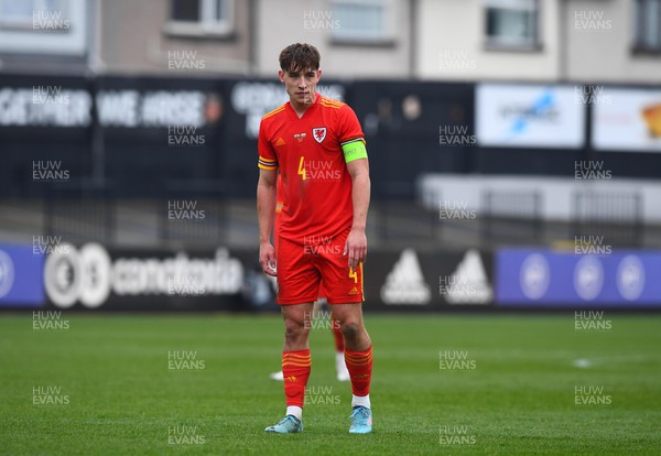 290322 - Wales U21 v Bulgaria U21 - 2023 UEFA Under 21 Euro Qualifying Round - Terrence Taylor of Wales