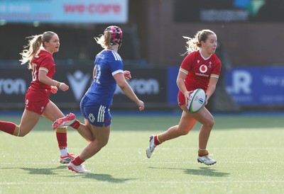 180426 - Wales U21 v France U21, Women's Under-21 Six Nations Summer Series - Hanna Tudor of Wales