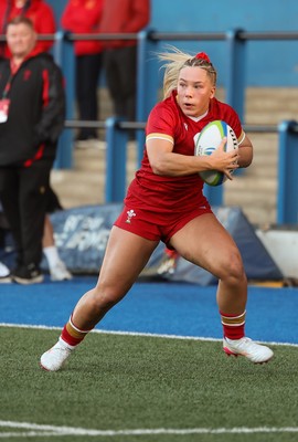 180426 - Wales U21 v France U21, Women's Under-21 Six Nations Summer Series - Kelsie Webster of Wales