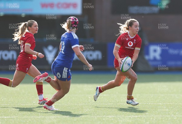 180426 - Wales U21 v France U21, Women's Under-21 Six Nations Summer Series - Hanna Tudor of Wales