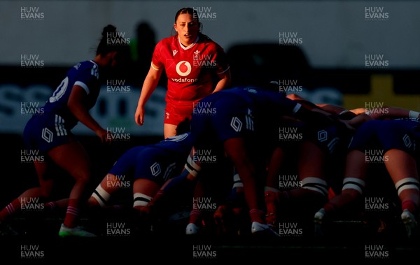 180426 - Wales U21 v France U21, Women's Under-21 Six Nations Summer Series - Katie Bevans of Wales